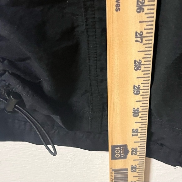 Aeropostale Parachute Cargo Y2K Skater Gorpcore Maxi Black Size Medium - Picture 9 of 9